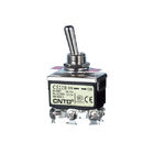 6 Pin DPDT 250V 15A ON-OFF-ON Black,Central OFF,Heavy Duty Toggle Switch.C523B,Rohs