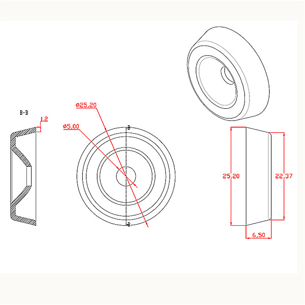 Genuine Fender Sphinx Amplifier Glides Amp Feet / Legs.