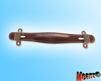 Brown raised leather strap handle Fender Tweed Champ Deluxe Pro.MS-H0397