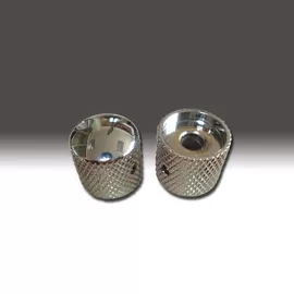 Amplifier Aluminum Knobs,Gold/Chrome Finish. Rohs, Can be customized.