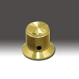 Amplifier Aluminum Knobs,Gold/Chrome/Black Finish. Rohs