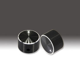 Amplifier Aluminum Knobs,Gold/Chrome/Black Finish. Rohs