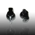 Phenolic Amplifier Knob Black with Ivory Indicator. Rohs