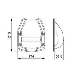 Bar Handle of Speaker, MS-H1015