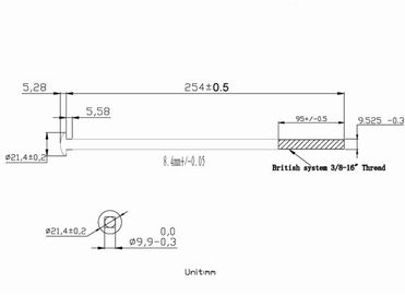 3/8*10" Carriage Bolt,Zinc plating, Rohs