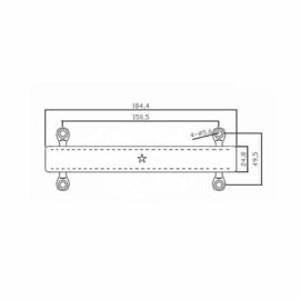 Strap handle for Line 6 's guitar speaker/amplifier, MS-H1011