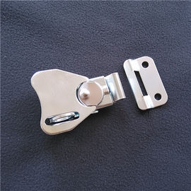 Small Twist latch with keeper plate.Padlockable. Zinc finish.Rohs