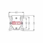 Water block,Radiator,MS-011-PO