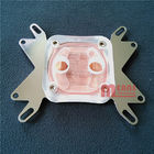CPU Water block,Radiator,MS-042-AC,Acrylic/Stainless steel/Red copper.Rohs