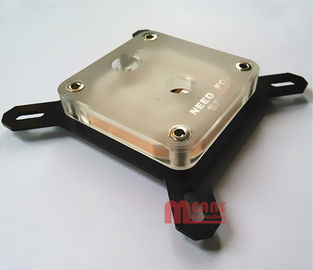 The high quality CPU Water block,Radiator,MS-055-AC,Acrylic/Carbon steel/Red copper.Rohs