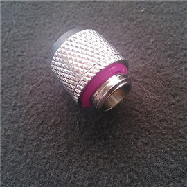 G1/4” Thread 3/8"X1/2" Compression Fitting,Nickel plating.