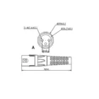 XLR Connector,3 Pins with Nickel Contacts.Rohs. MS-A033N-3P