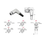 XLR Connector,3 Pins with Nickel Contacts.Rohs. MS-A038N-3P