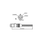 XLR Connector,3 Pins with Nickel Contacts.Rohs. MS-A042N-3P