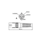 XLR Connector,3 Pins with Nickel Contacts.Rohs. MS-A055N-3P