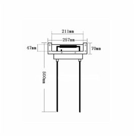 Recessed Retractable handle,Heavy duty solid steel bail. MS-H1508K