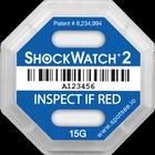 ShockWatch 2 Label,impact indicators label,7 colors