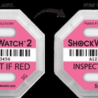 ShockWatch 2 Label,impact indicators label,7 colors