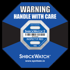 ShockWatch 2 Label,impact indicators label,7 colors
