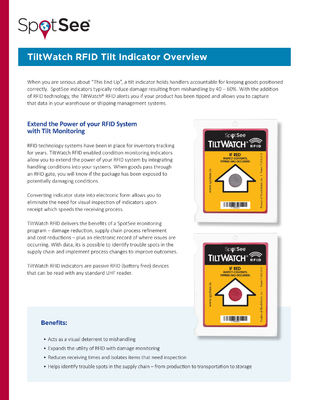 TiltWatch RFID