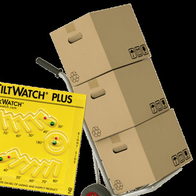 TiltWatch PLUS,Upright label