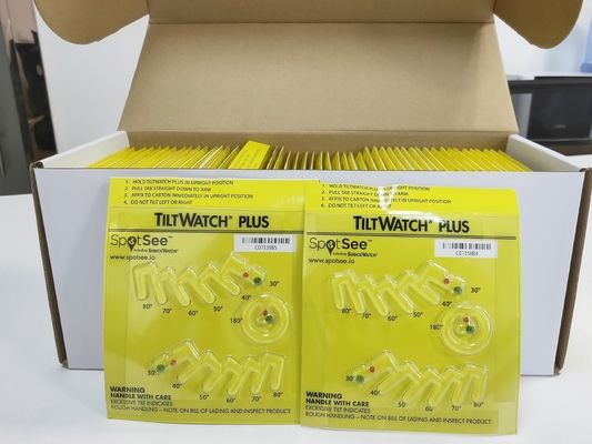 TiltWatch PLUS,Upright label