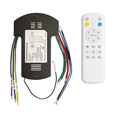 MOPAWIN Remote Control of Invisible Fan light,6-Speed Variable frequency drive,Three colors of light are available,Universal