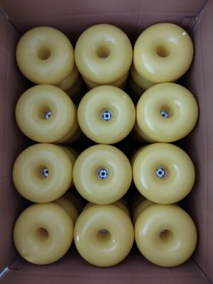 AIR DAMPENED PALLET CUSHIONS -YELLOW COLOR,ROHS,SKID-MATD,FOR PACKING IN WOODEN CASES