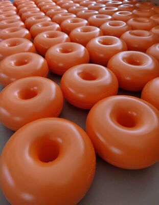 MOPAWIN AIR DAMPENED PALLET CUSHIONS,ORANGE,SKID-MATD FOR PACKING IN WOODEN CASES,ONE-STOP SALES