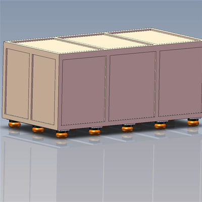 MOPAWIN AIR DAMPENED PALLET CUSHIONS,SHOCK ABSORBER, ORANGE,SKID-MATD FOR PACKING IN WOODEN CASES,ONE-STOP SALES