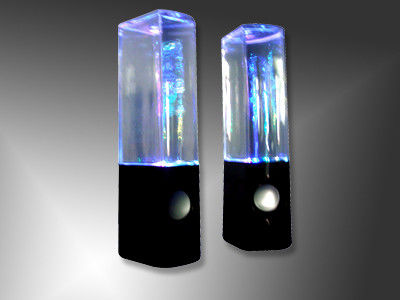 Mini Speaker,The colorful lamps,Touch the water device,USB power supply.
