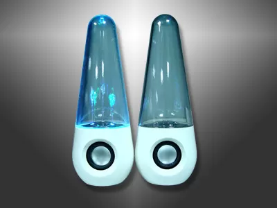 Mini Speaker,The colorful lamps,Touch the water device,USB power supply.