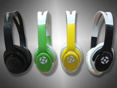 Card headphone,white/Blue/purple/yellow/pink