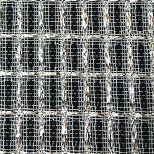 Speaker Grill Cloth, PP+Silver thread,Imported product, Rohs