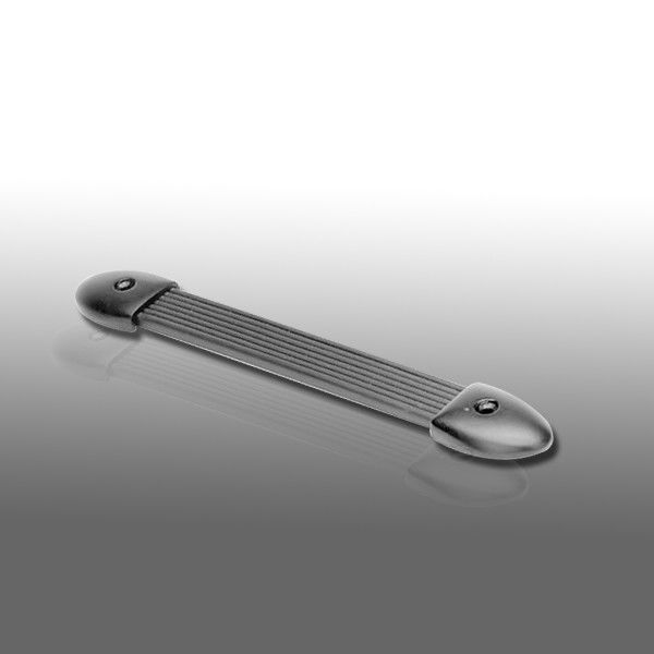 Strap handle with plastic endcaps. MS-H1009