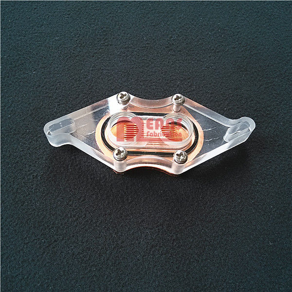 Motherboard Water block,MS-006-AC.Acrylic/Red copper.Rohs