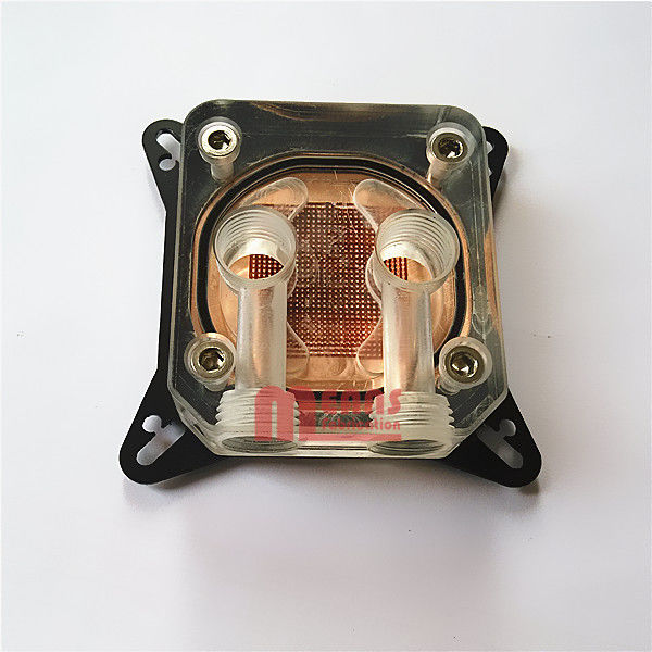 VGA Water block,Radiator,MS-034-AC,Acrylic/Red copper/Carbon steel. Rohs