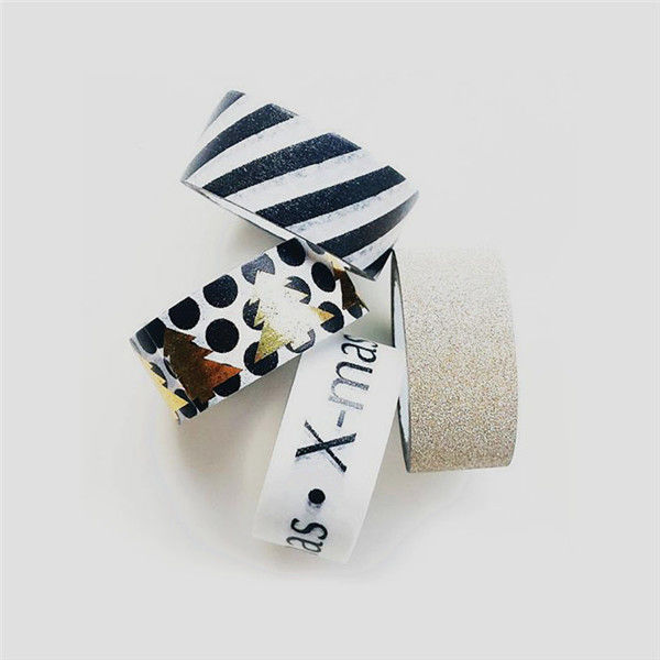 Washi paper tape,Special tape for professional gift box packaging.Viscosity strength,non-fading,Waterproof.