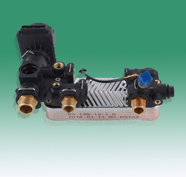 Water circuit module of plate changing wall hanging furnac,Plate change wall-mounted boiler,Brass material,Rohs