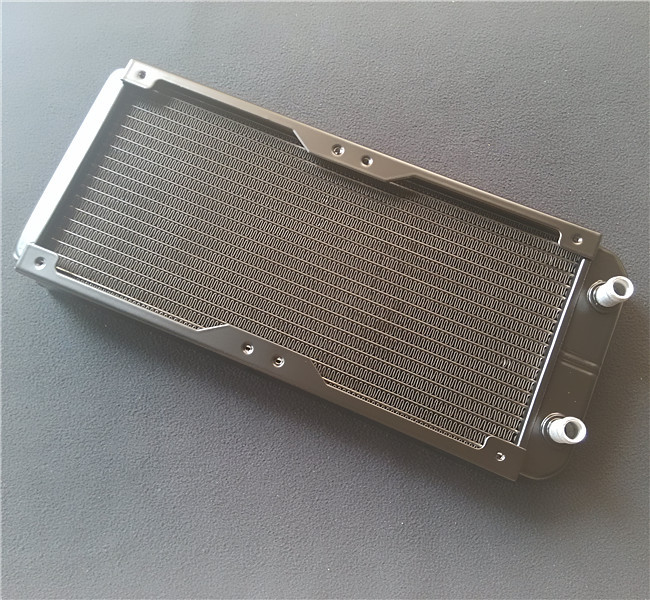 Radiator Brackets,Aluminum,Black
